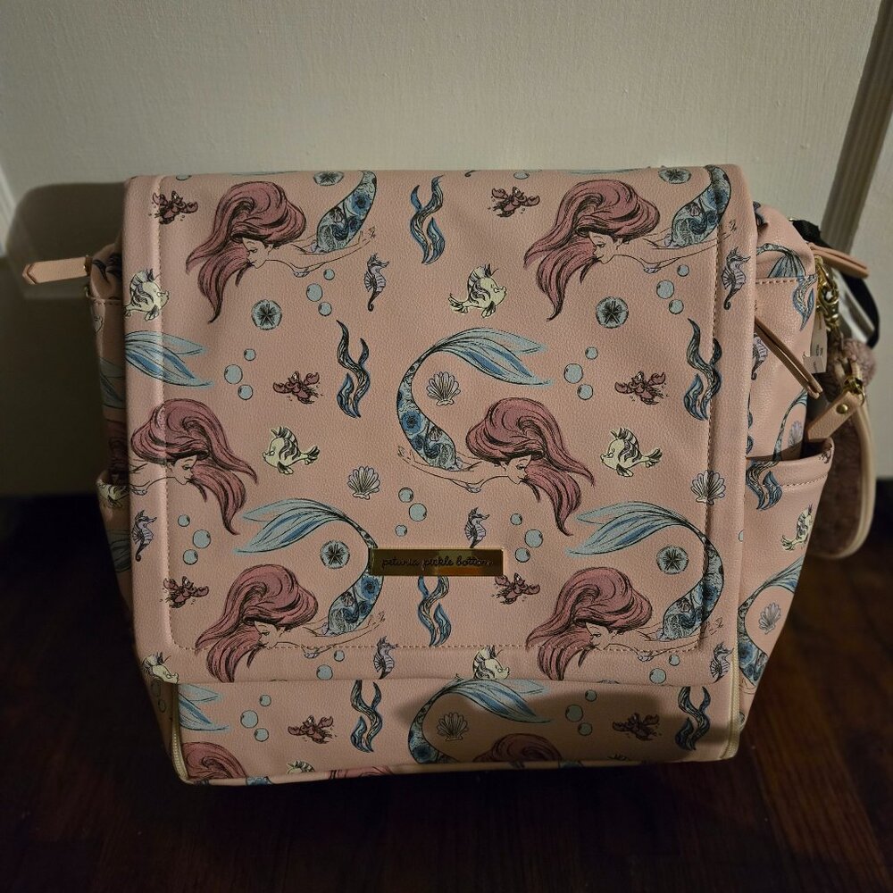 Petunia Pickle Bottom Little Mermaid Diaper Bag
